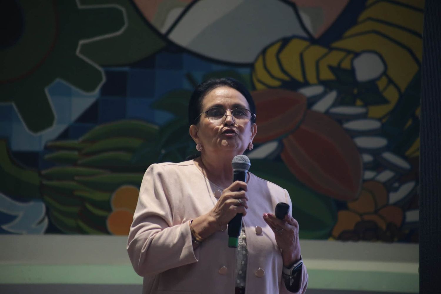 Presentación del trabajo de OVIGEMA en la Prefectura de Manabí.